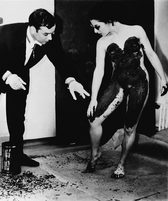 The Yves Klein Series That Saw Naked Women Become The Paintbrush Another