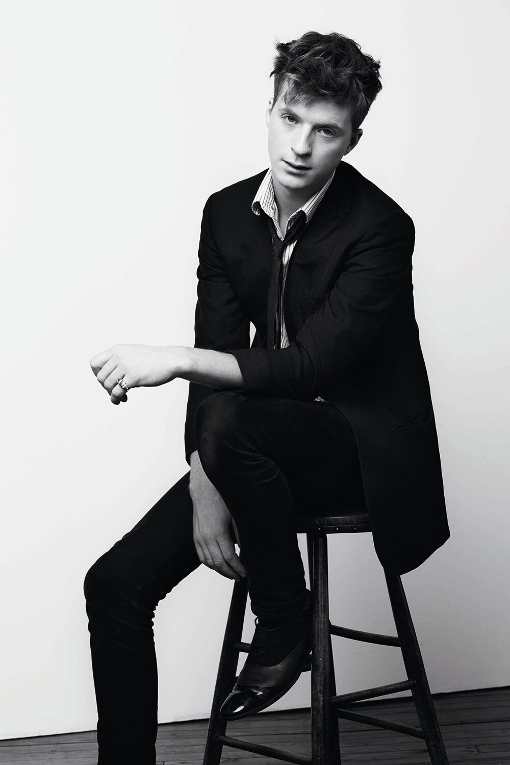 Jack Bevan from Foals for Dominic Jones S/S14 Menswear
