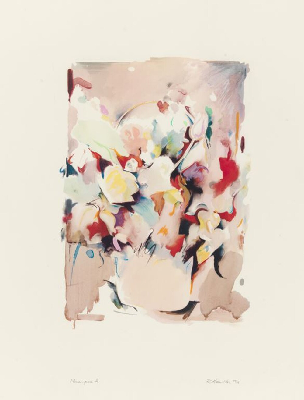 Flower-piece A by RIchard Hamilton, 1974
