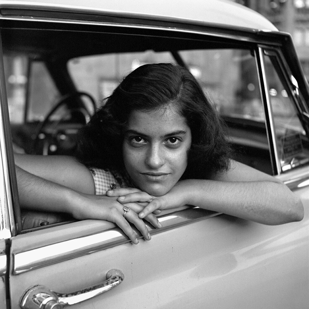 Young Girl in Car