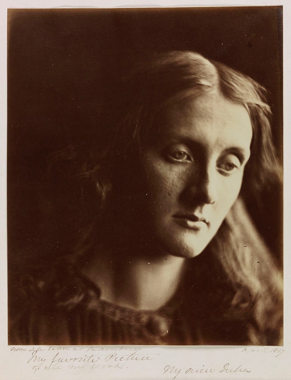 My Favourite Picture, My Niece Julia, April 1867, 