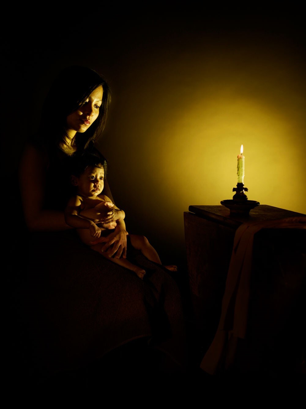 Single Nights, Stephanie 2007, by Mat Collishaw