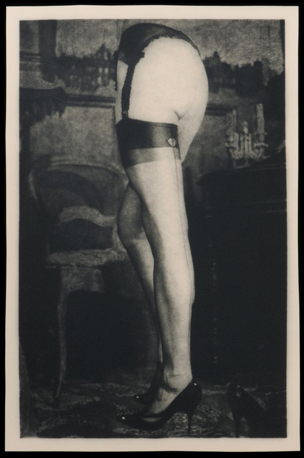 Les-jambes-de-Jean-Meunier,-1972,-tirage-argentiqu