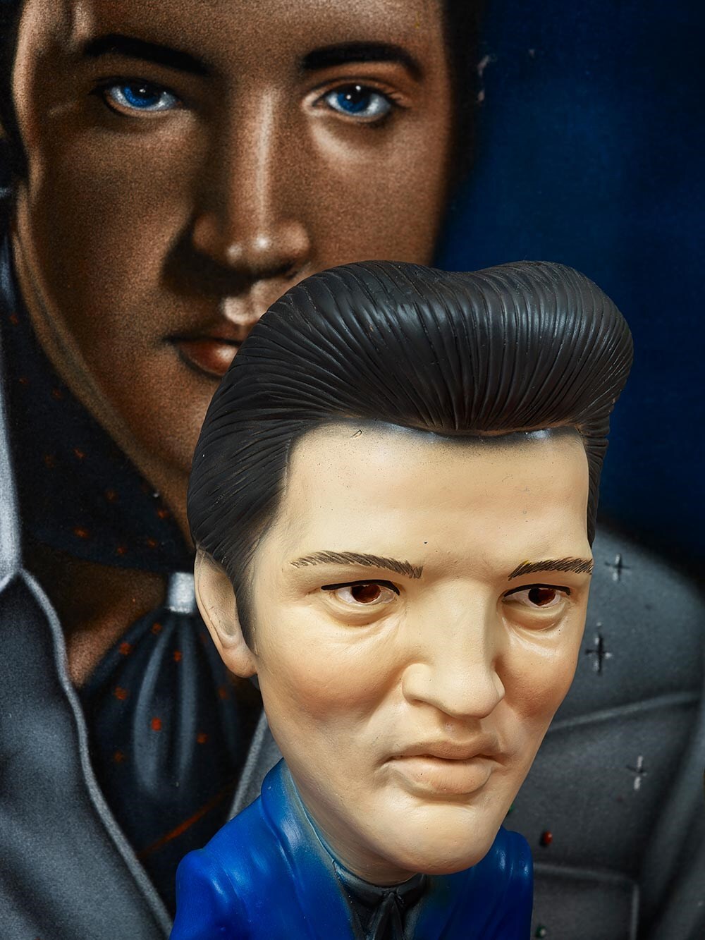 Peter-Blake,-Elvis-Shrine-Portraits,-Landscapes-or