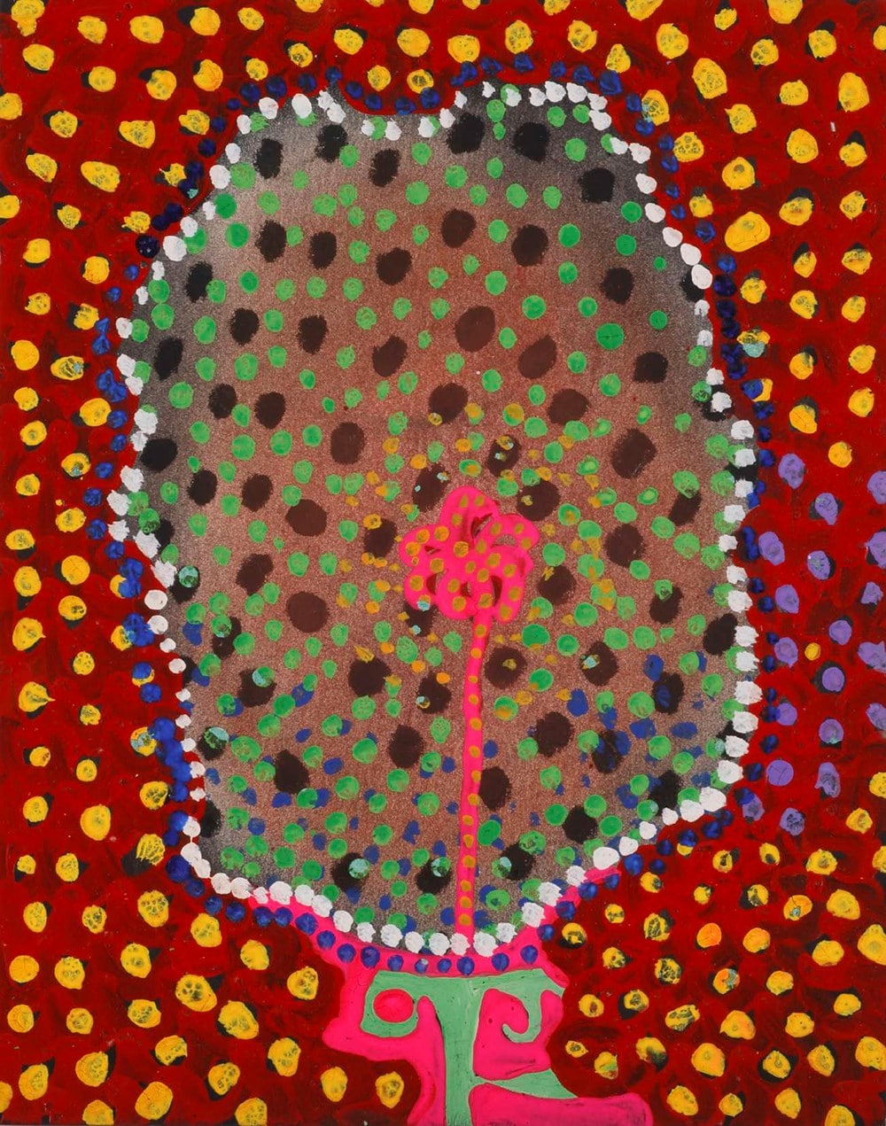 Yayoi Kusama, Flower L.H.L.A, 1953