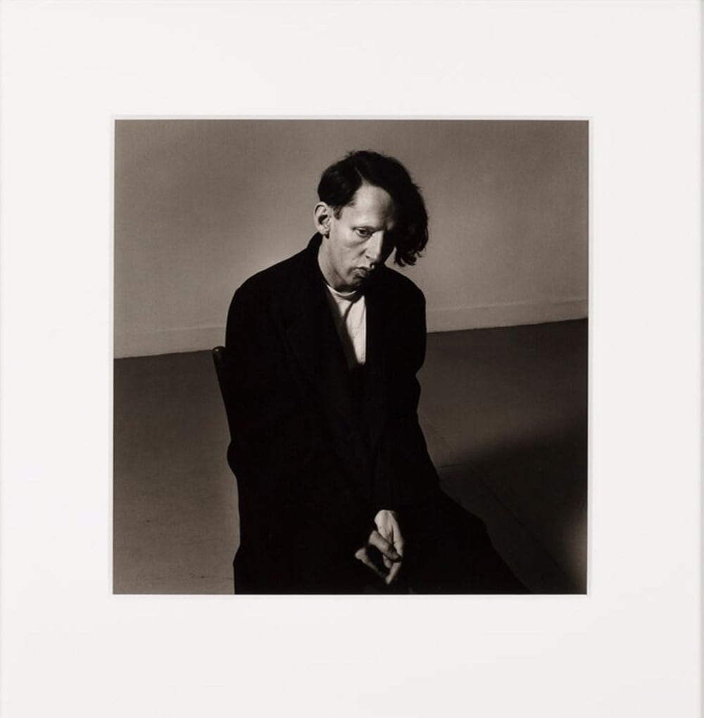 Peter Hujar, John Heys in Black Coat, 1985