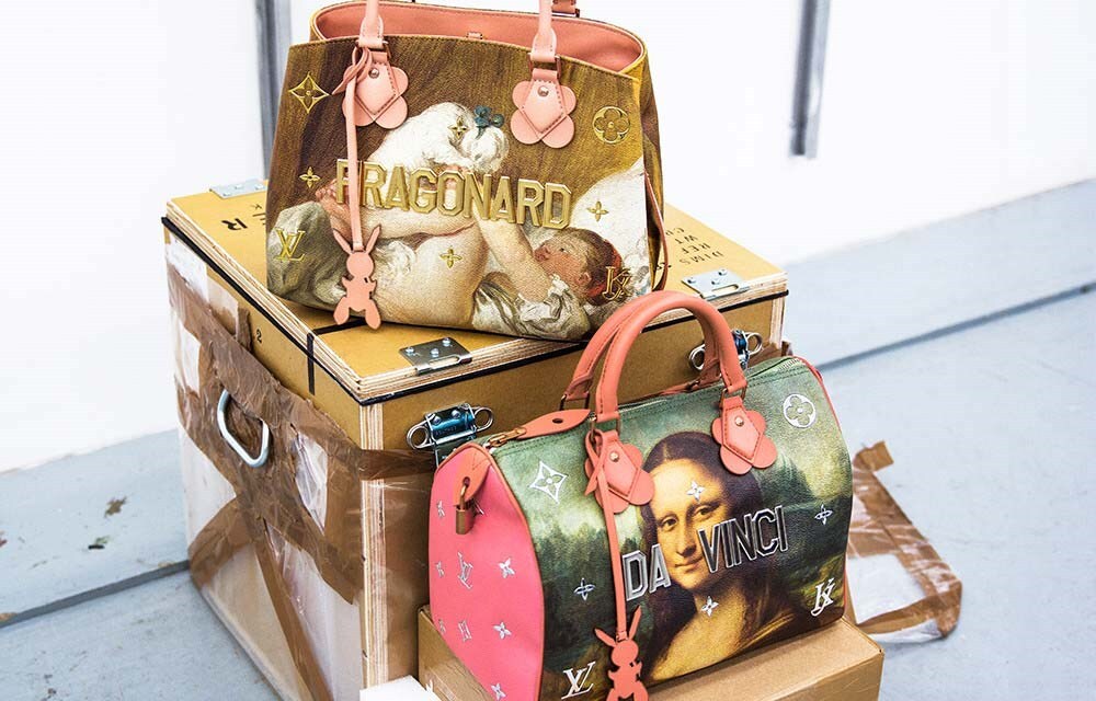 Jeff Koons' New Louis Vuitton Collaboration Includes a Mona Lisa Duffel Bag