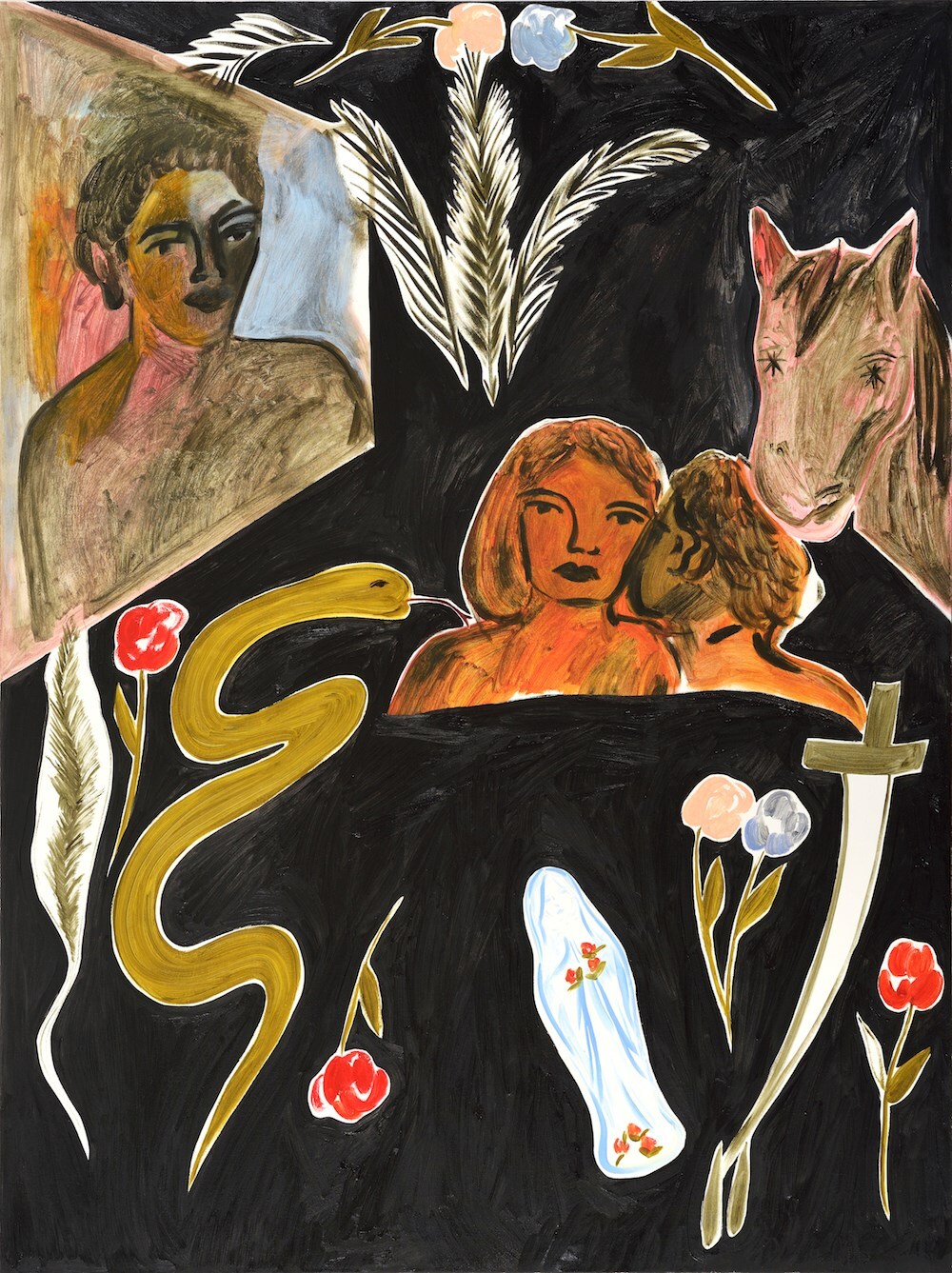 Faye Wei Wei_Anemones and Lovers _1830x1380mm copy