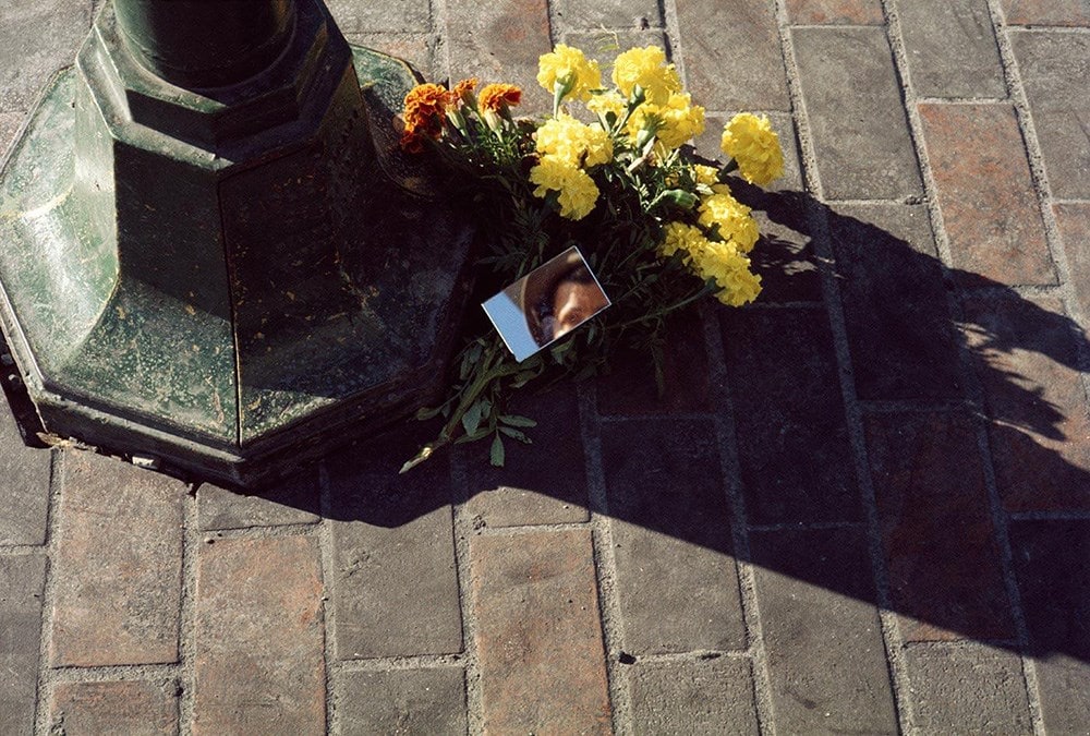 low Self-Portrait, Chicagoland, October 1975 by Vi