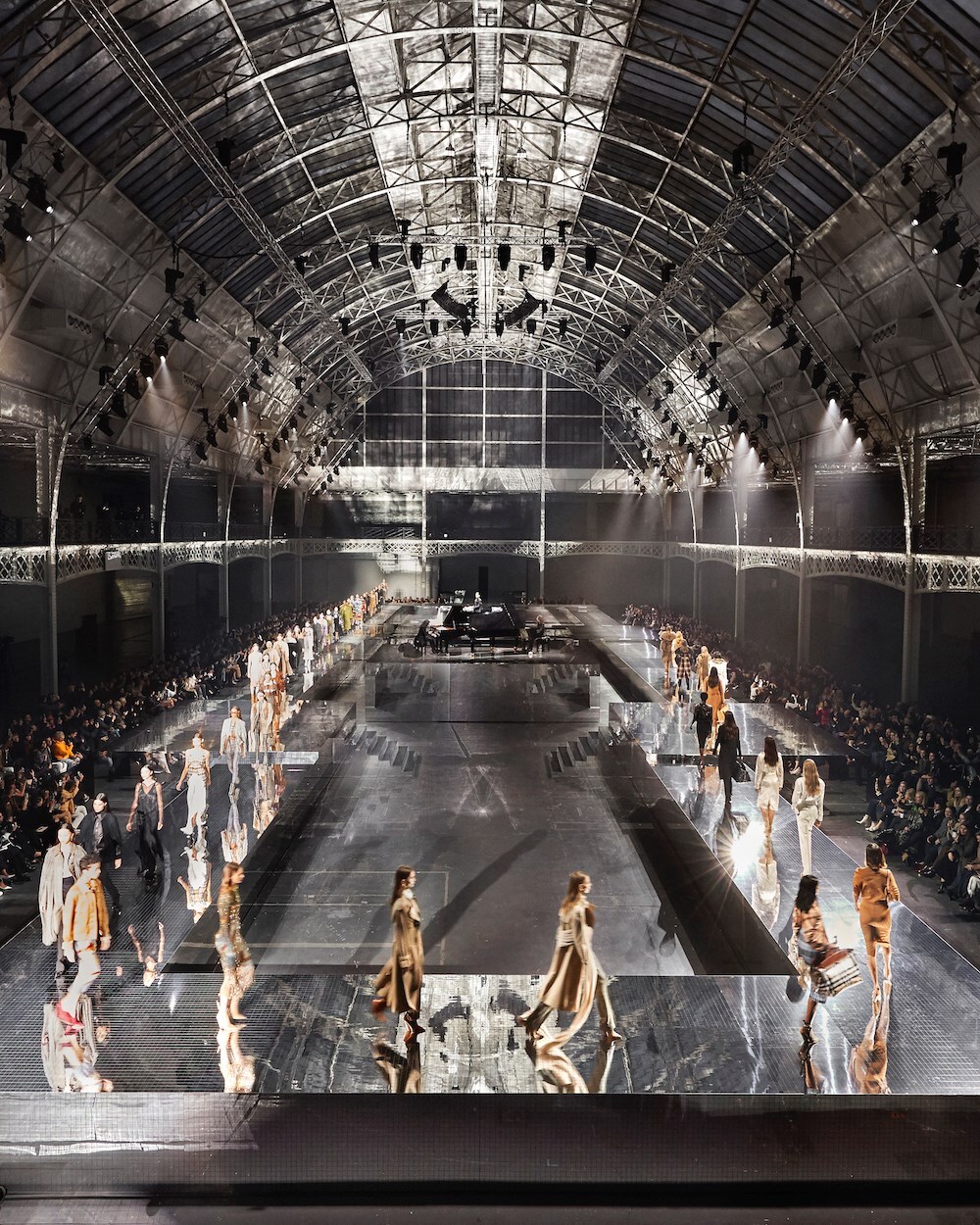 Backstage at the Burberry Autumn_Winter 2020 Show_