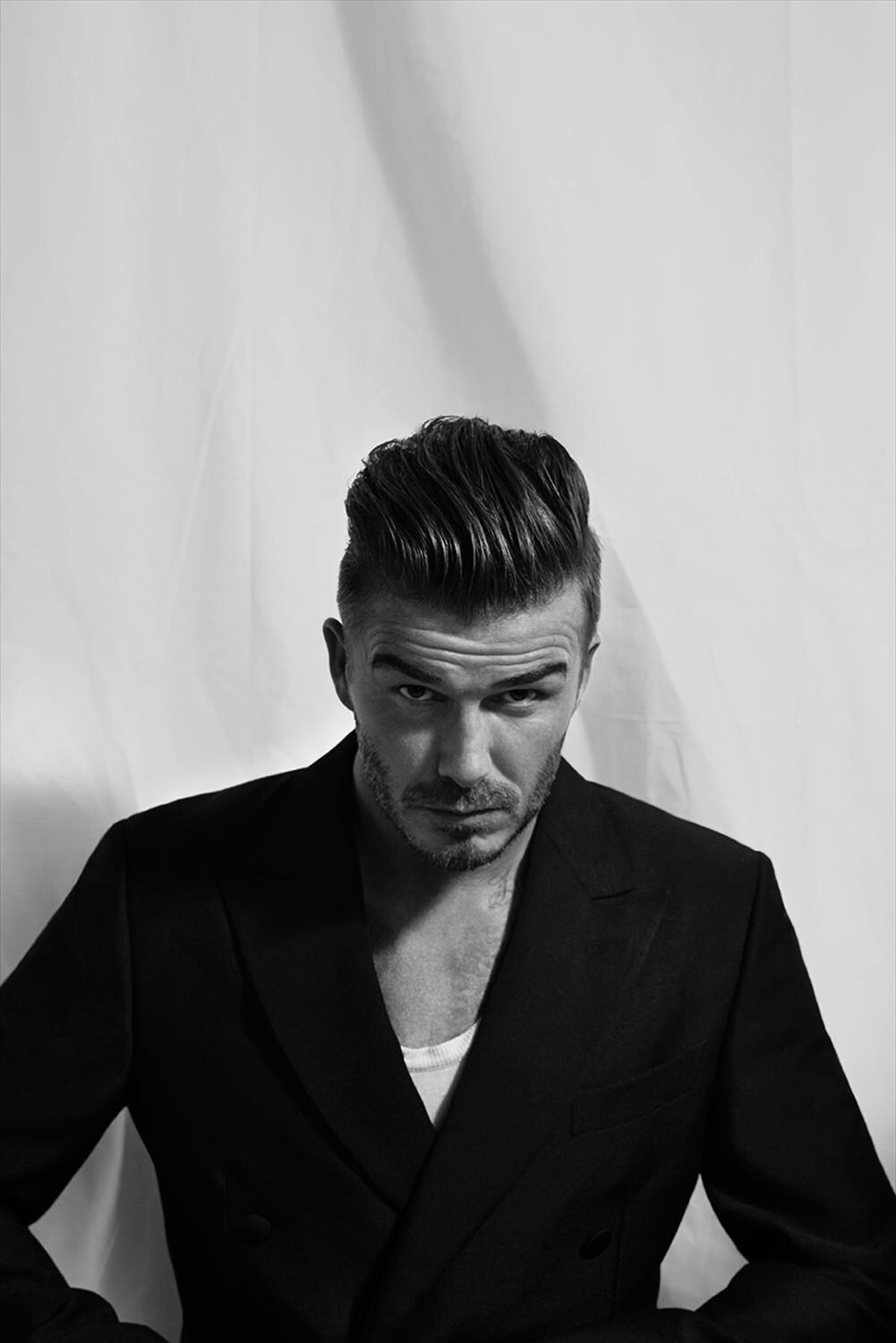 David Beckham in Another Man A/W14