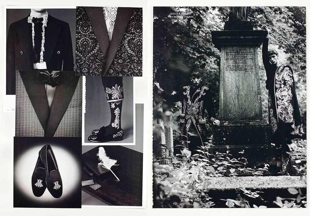 Left: (Left-Right, Top-Bottom) Another Man issue 15, 2012; A