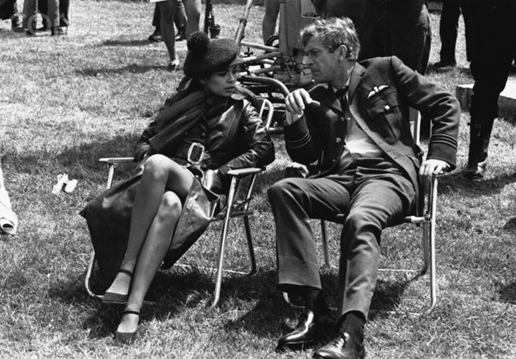 Michael Caine &amp; Bianca Jagger