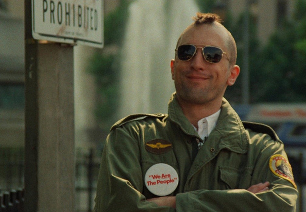 Robert De Niro as Travis Bickle in Taxi Driver, 1976