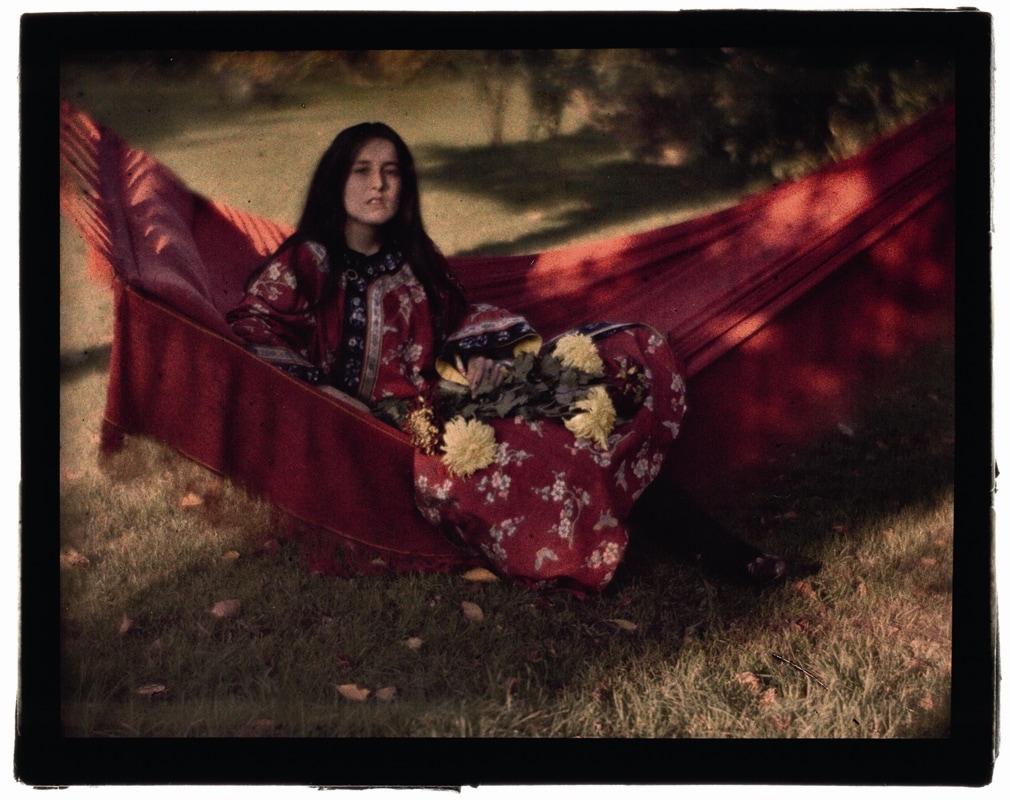 Alvin Langdon Coburn (1882-1966), Girl on a Red Hammock, c.1
