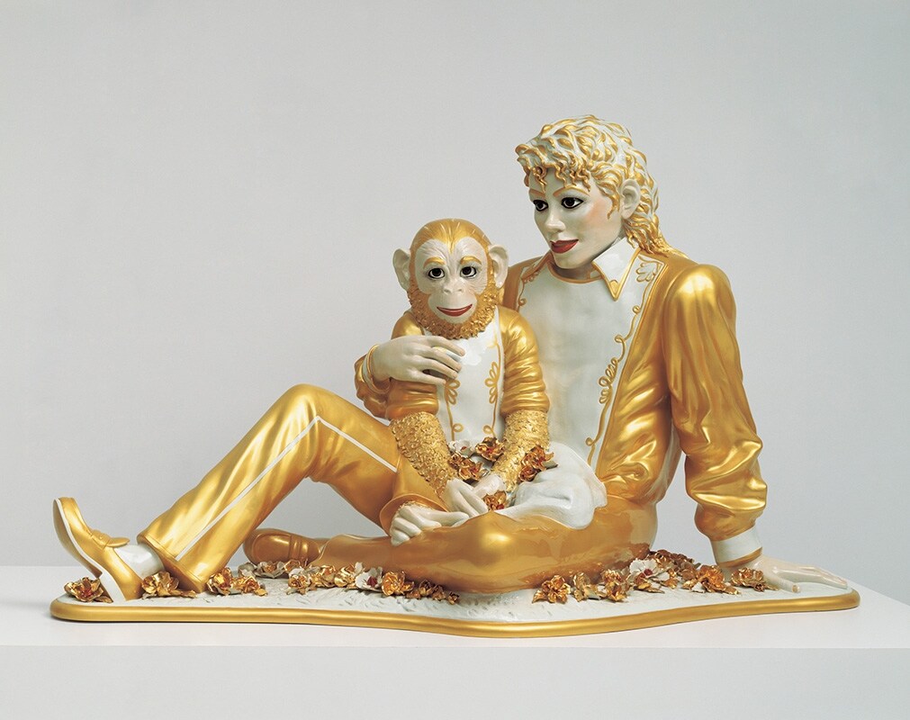 Michael Jackson and Bubbles, 1988