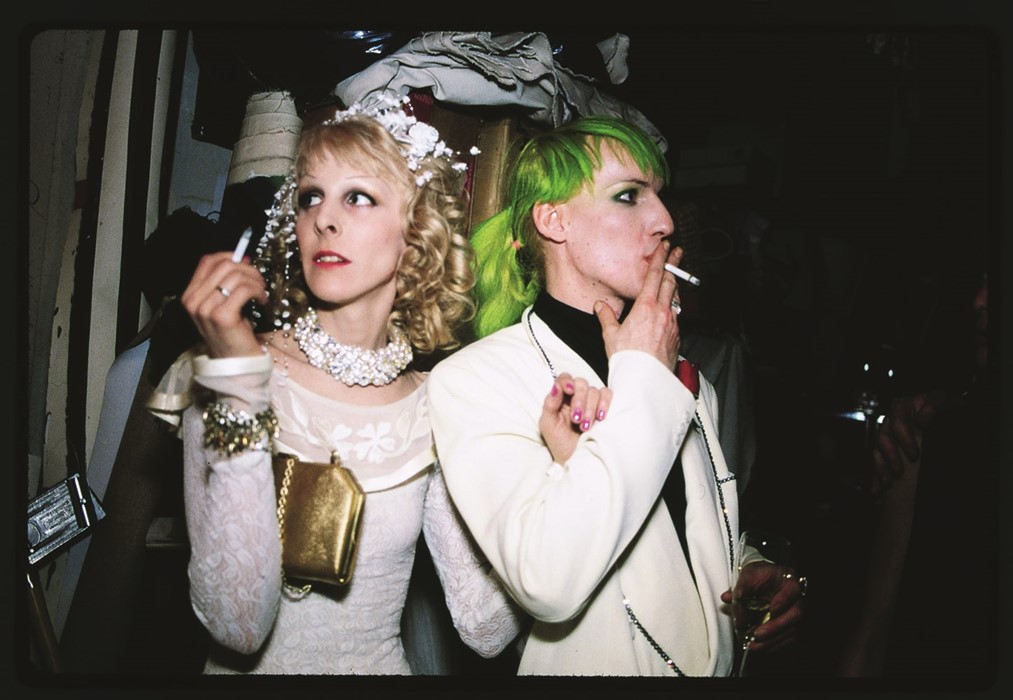 Greer Lankton and Paul Monroe by Nan Goldin 