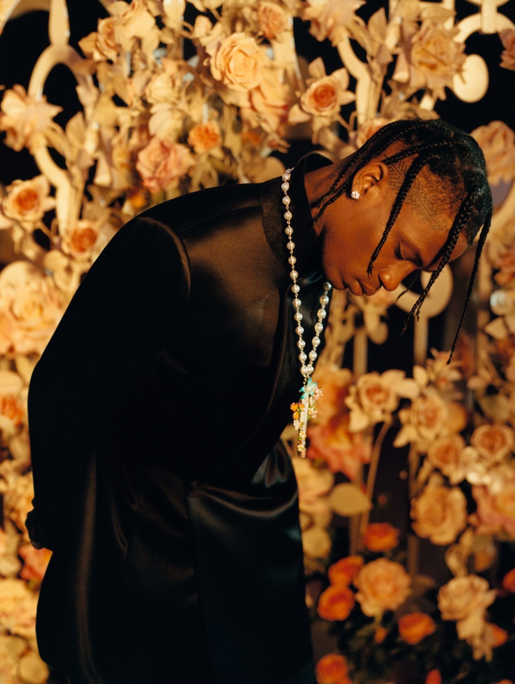 Travis Scott AnOther cover story Dior collection show collab