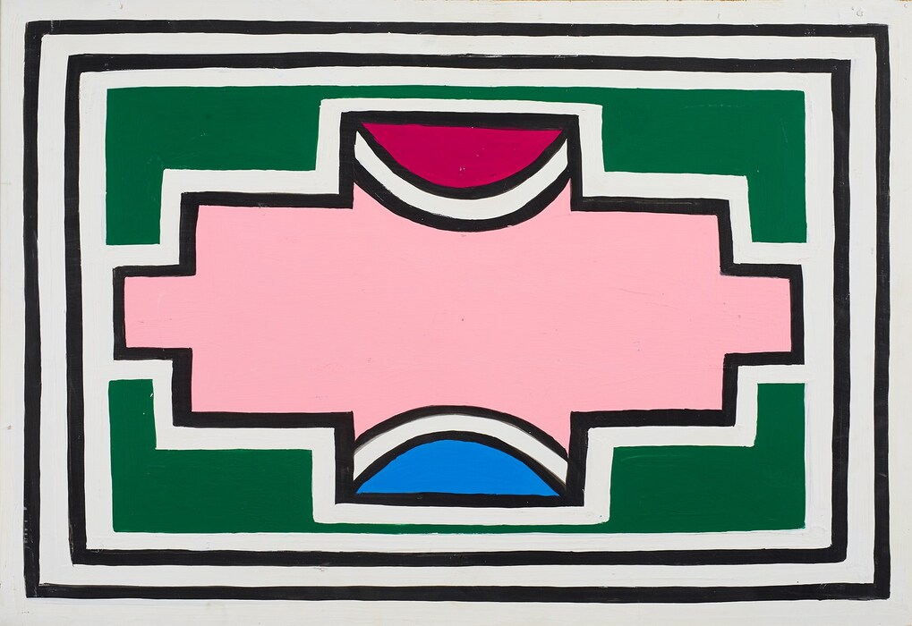Esther Mahlangu_E135 65x95,5 2001