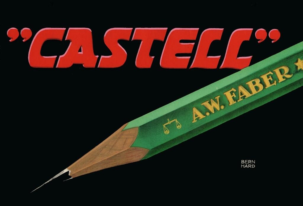 Castell 9000 Pencil Original Advert