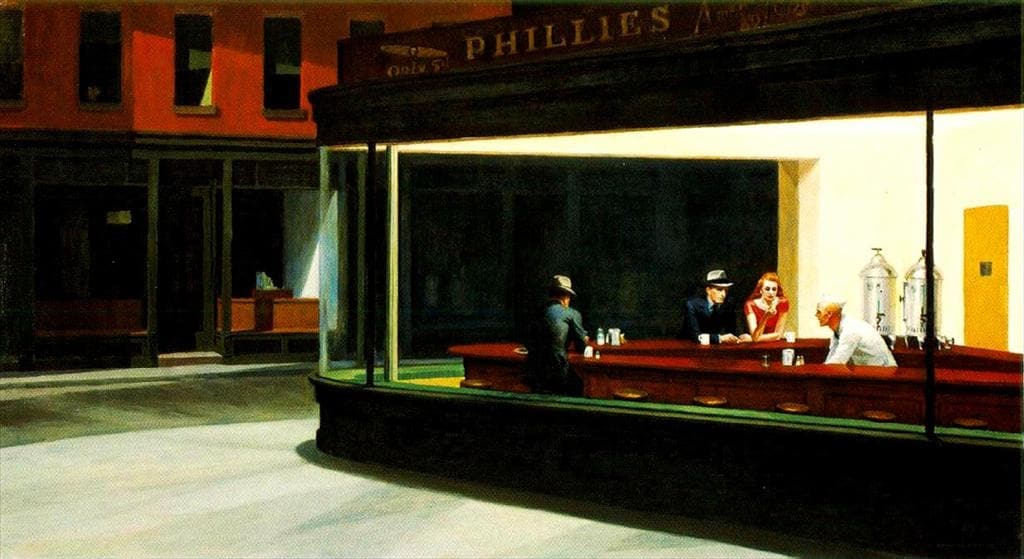 Nighthawks, Edward Hopper, 1942