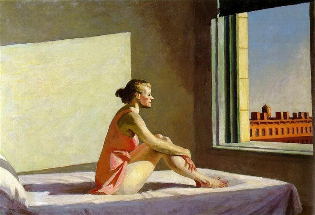 Morning Sun, Edward Hopper, 1963