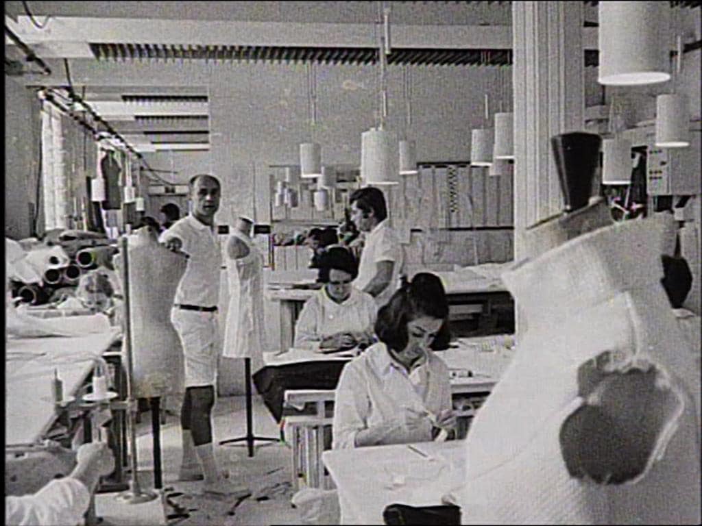 Still from the Courr&#232;ges archive