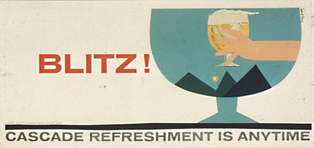 Blitz Beer Billboards, 1957