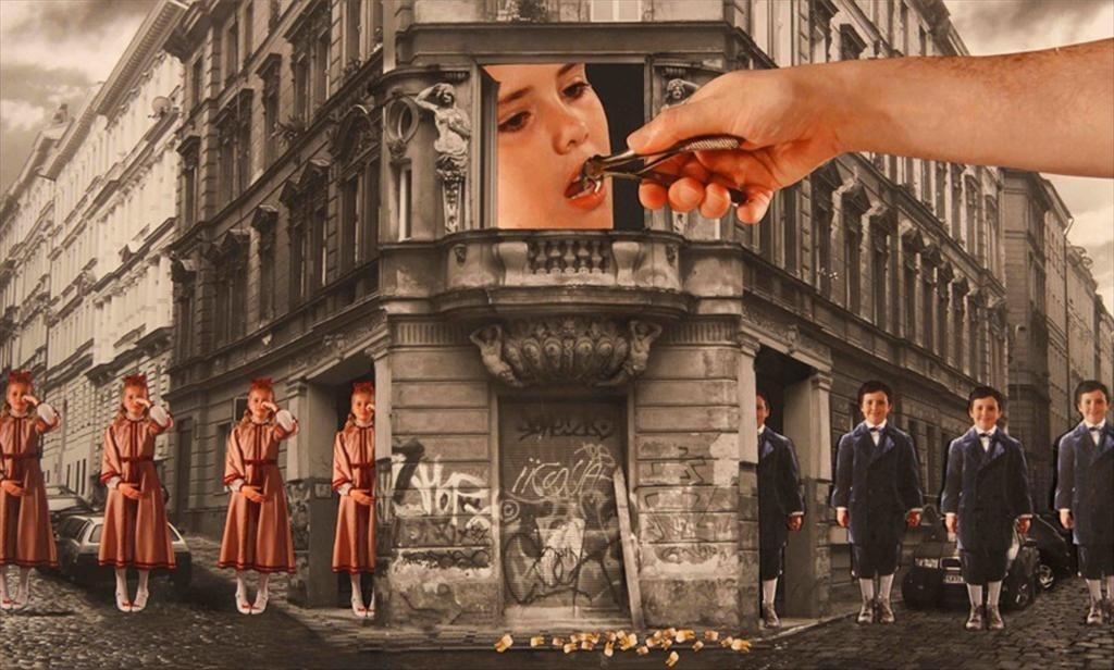 Still from Surviving Life by Jan Švankmajer