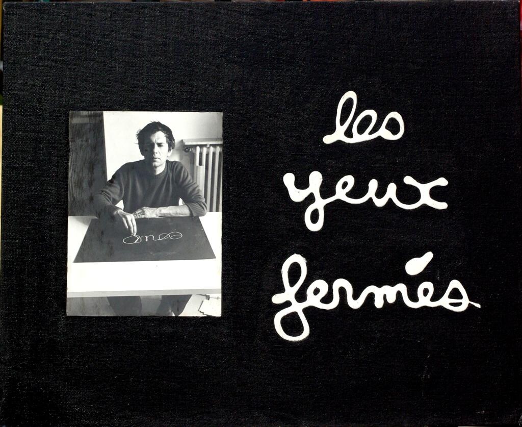 BEN, Les yeux ferm&#233;s, 1975