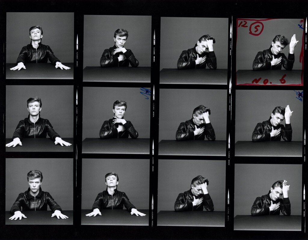 “Heroes” Contact Print (Piece No. 32), 1977