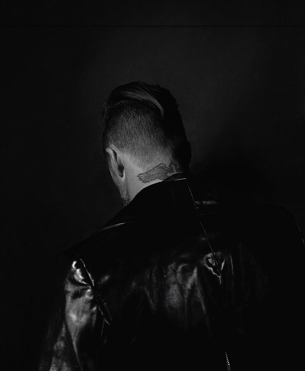David Beckham in Another Man A/W14