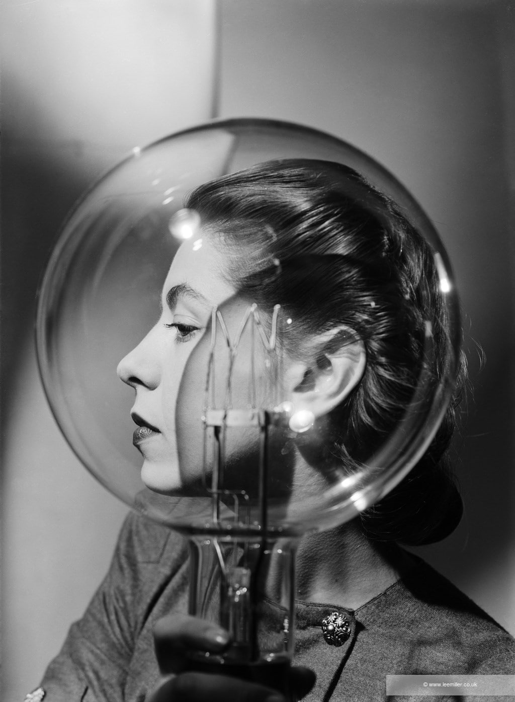 2. Lee Miller, Model with Lightbulb c.1943. Lee Mi