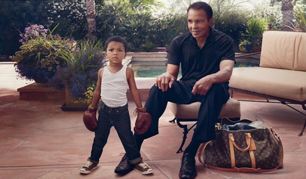 Muhammad Ali in Louis Vuitton's latest Core Values campaign
