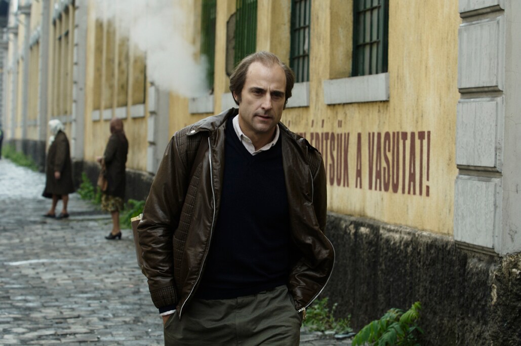Mark Strong as Jim Prideaux in Tinker, Tailor, Soldier, Spy,