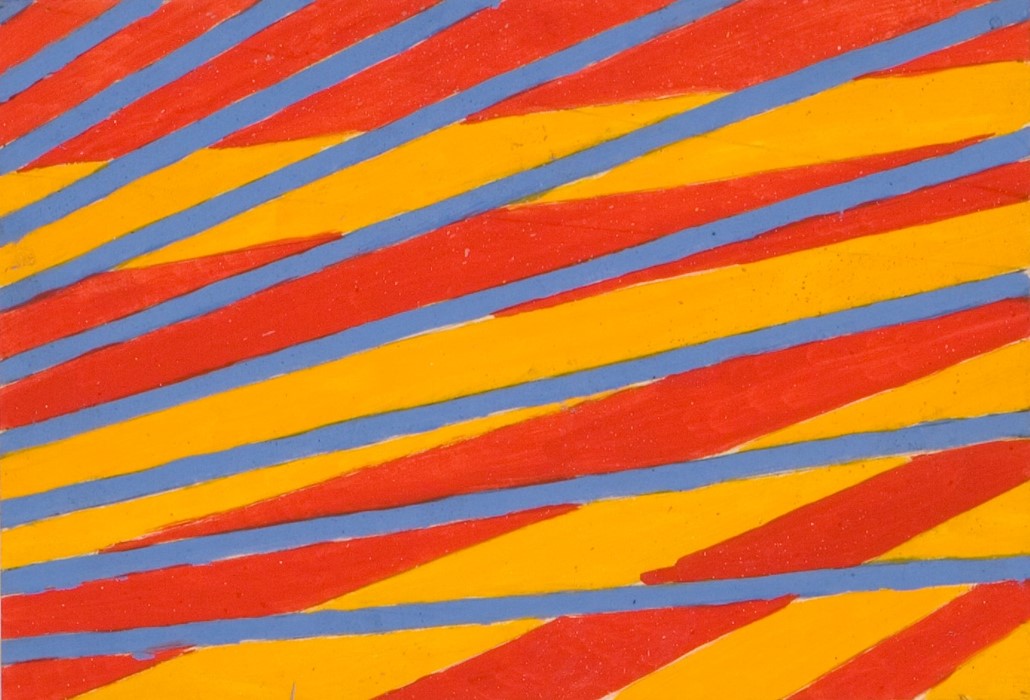 Michael Kidner_Untitled_1963_Oil on paper_ © The E