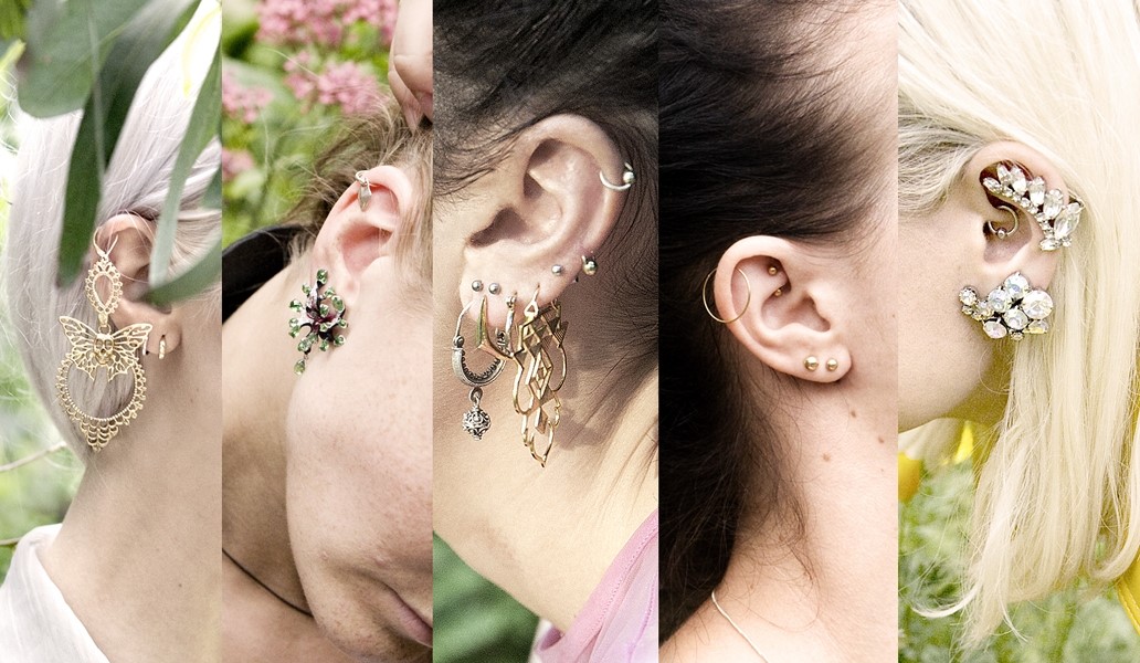 Bow Earrings Cute Fun And Creative Handmade Glue Earrings for Multiple  Piercings | eBay