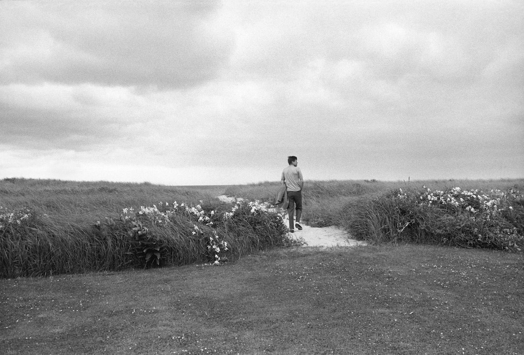 JFK on the dunes near Hyannis Port, 1959