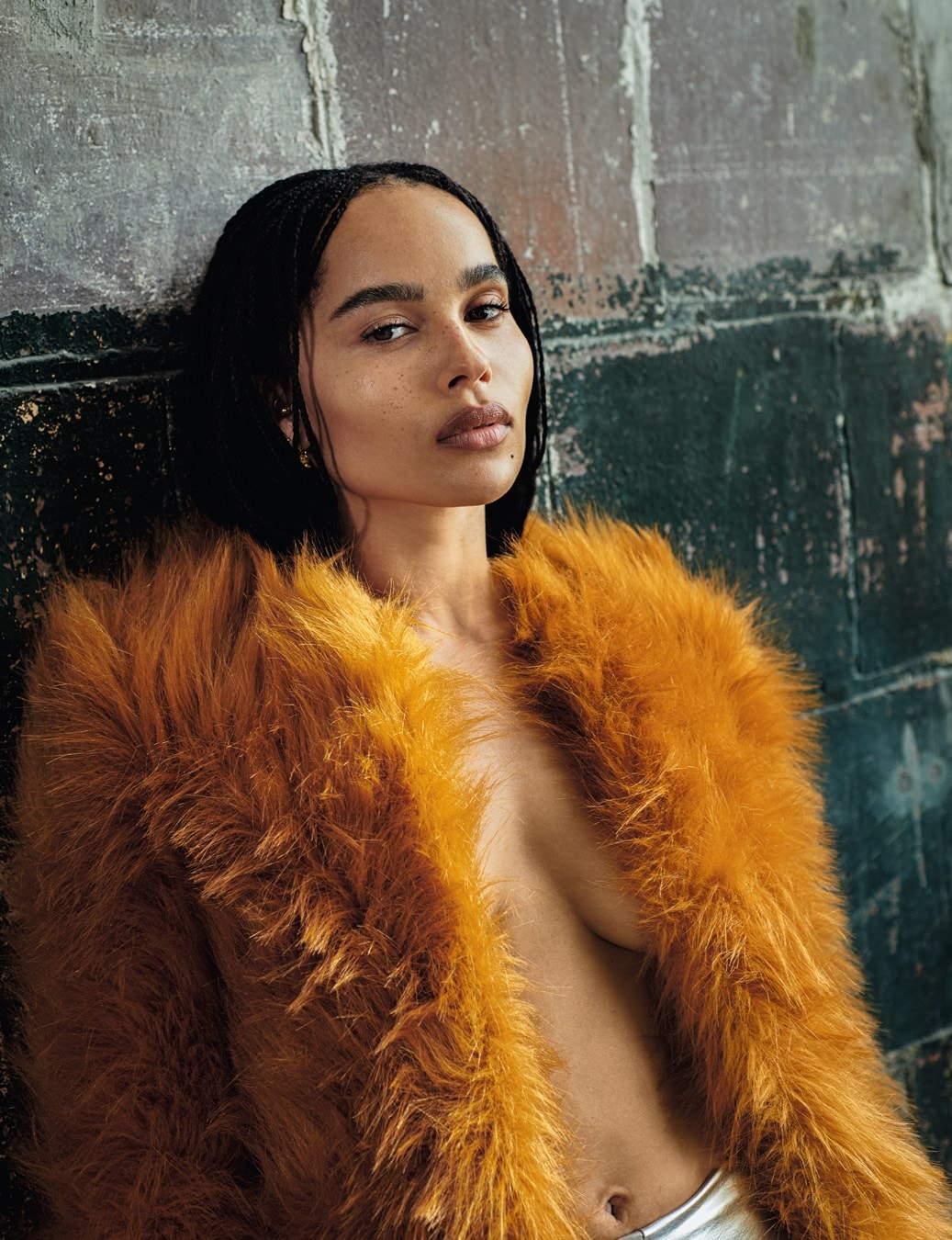 Zoe Kravitz AnOther Magazine shoot Collier Schorr style