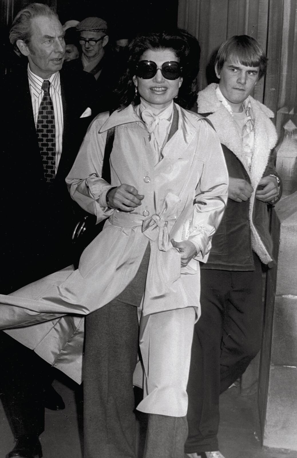 With Lord Fraser, Late 1970s