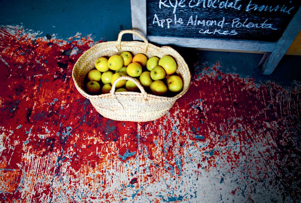 A basket of apples