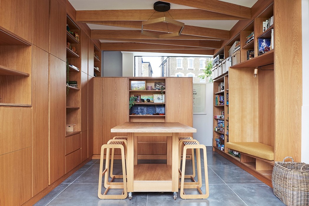 Rachel Chudley designed a multi-functional work sp