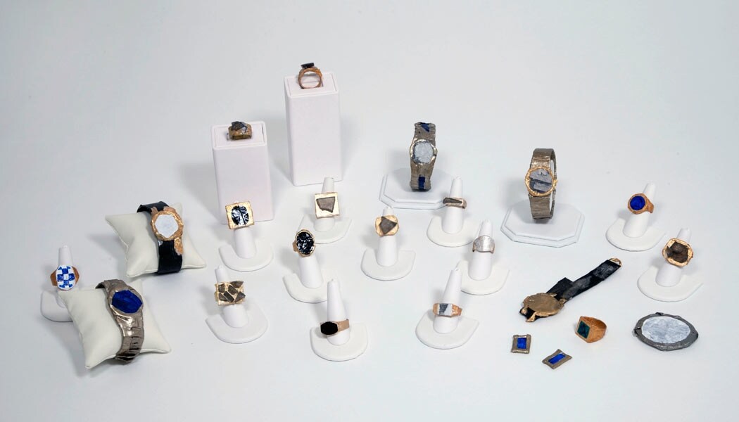 Gold For Cash: Anonymous Surrogate 30-005, 2012 by Liz Glynn