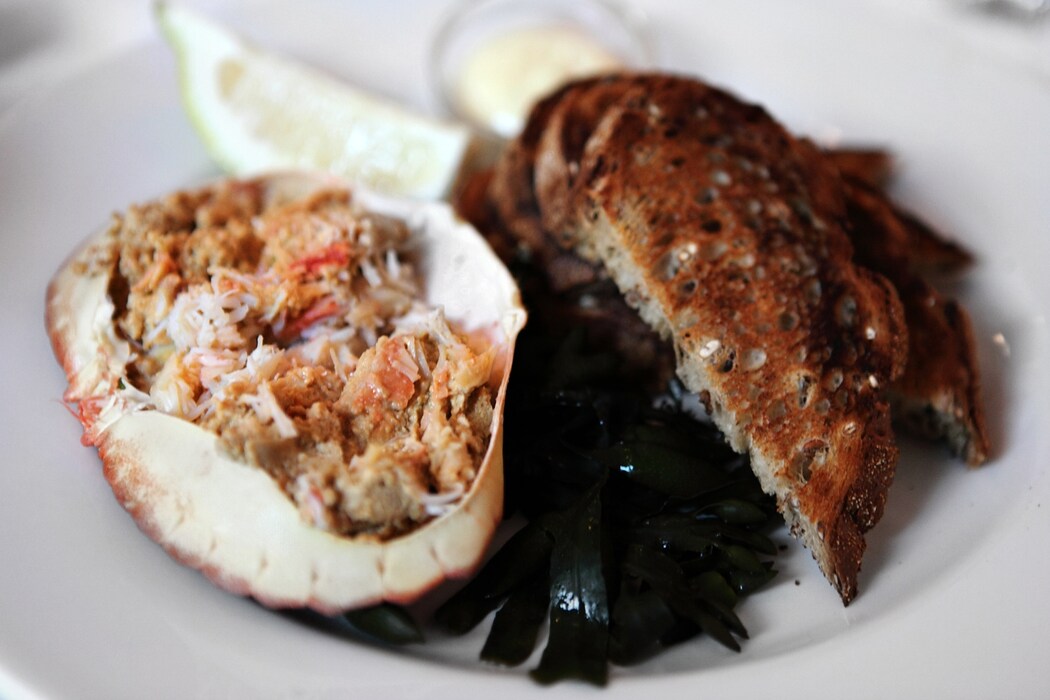 Cornish crab at Rivington