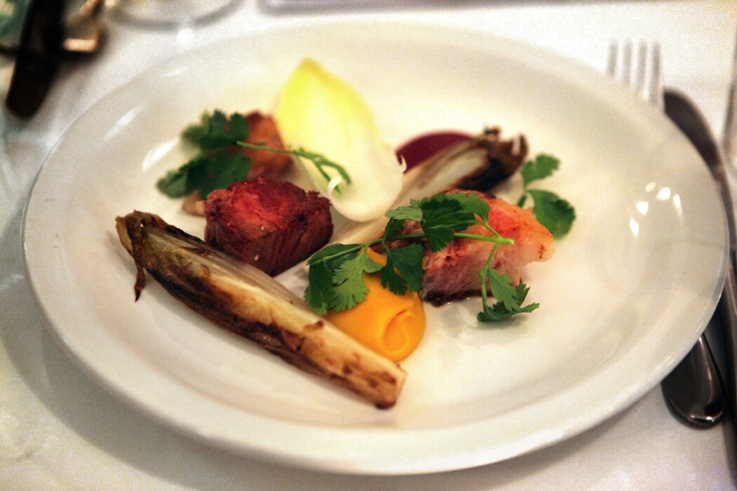 Pigs Head, Pumpkin, Pomegranate and Chicory