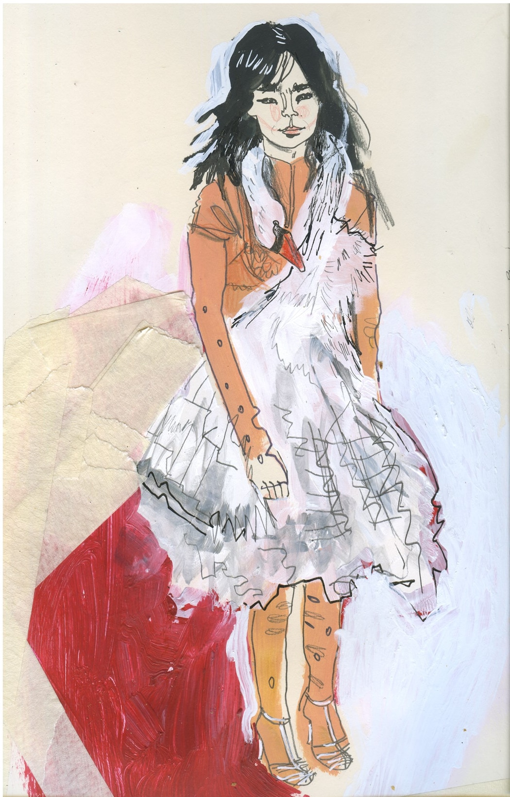 An Illustrated Compendium of Red Carpet Glamour | AnOther