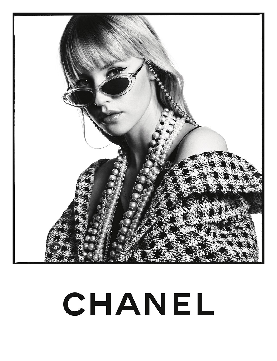 Chanel Spring/Summer 2020 Eyewear Campaign by Karim Sadli
