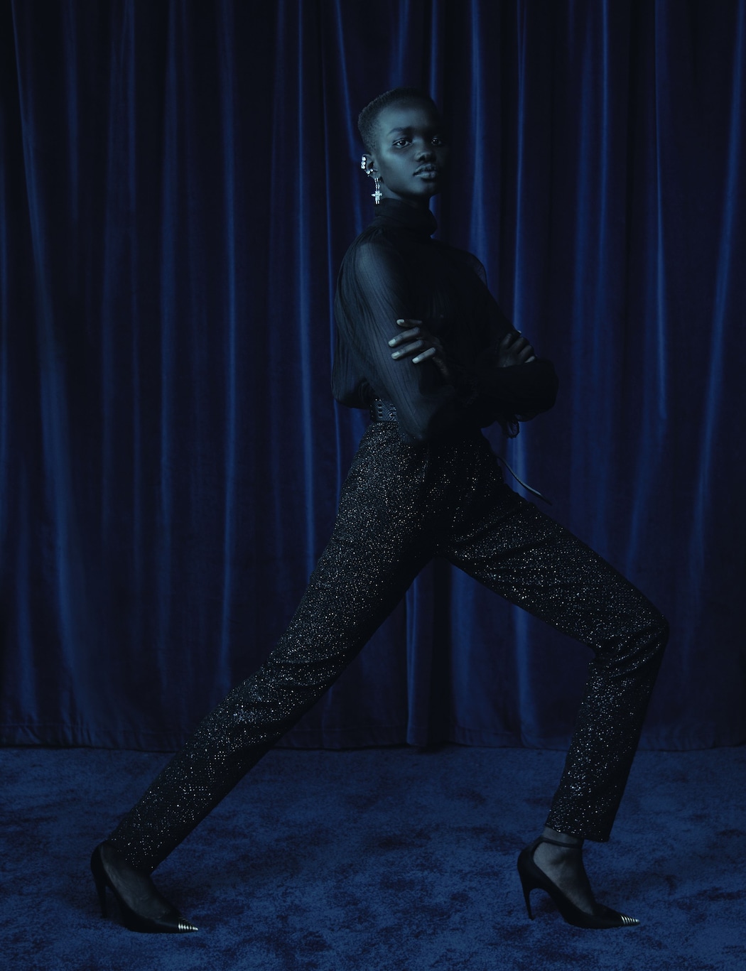 Capturing the Provocation and Evening Elegance of Saint Laurent S