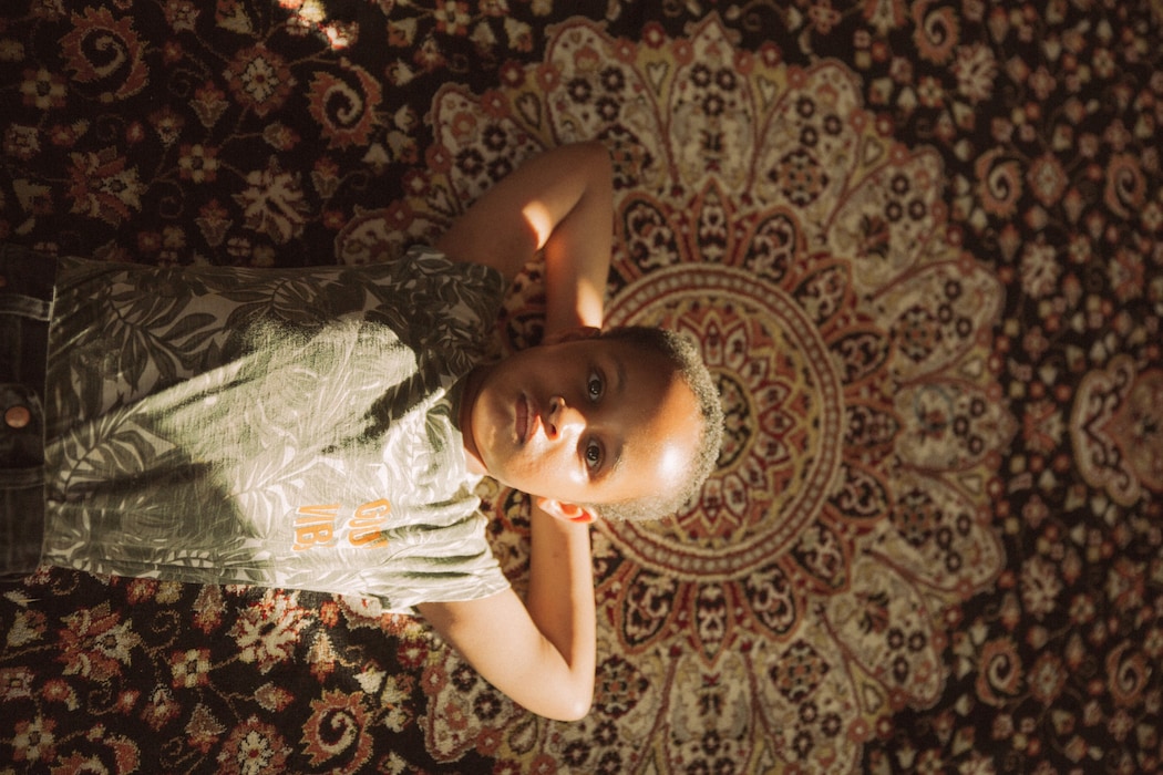 No Shoes On My Carpet Exhibition Black Living Room Photo