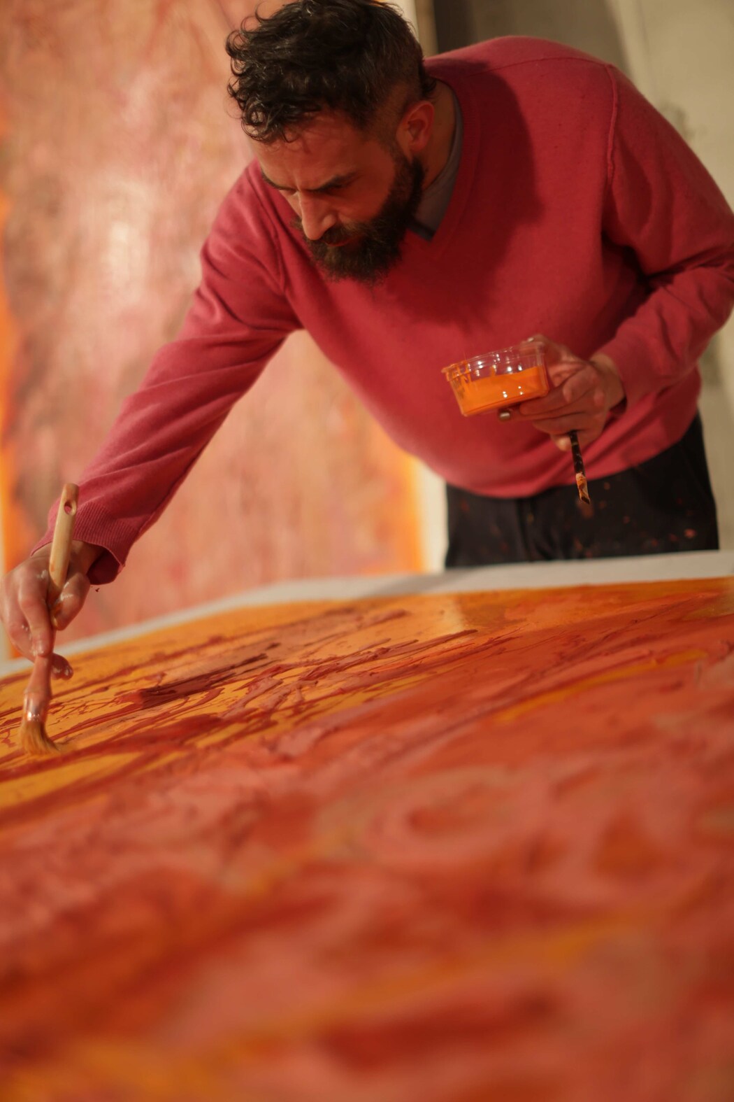 The Making Of The French Dispatch As Seen By Artist Sandro Kopp AnOther the-making-of-the-french-dispatch-as-seen-by-artist-sandro-kopp-another
